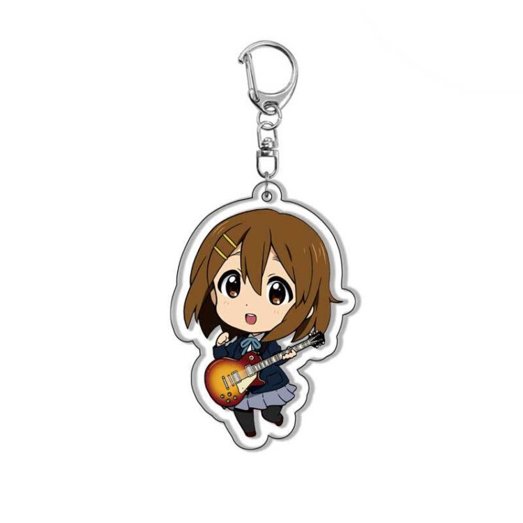 Акриловый брелок K-On! - Юи Хирасава - Основные контакты  