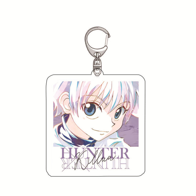 Акриловый брелок Hunter × Hunter - Киллуа Золдик - Основные контакты  