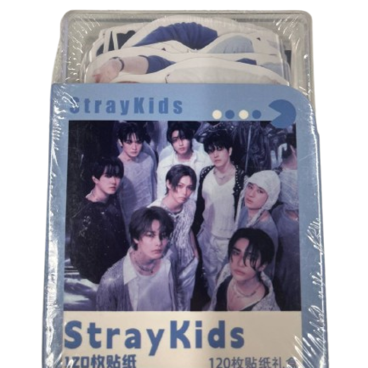 Набор наклеек в коробке 120 шт - Stray Kids - Основные контакты  