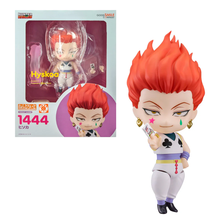 Сборная фигурка Нендороид 1444 hunter x hunter - Хисока - Основные контакты 01 