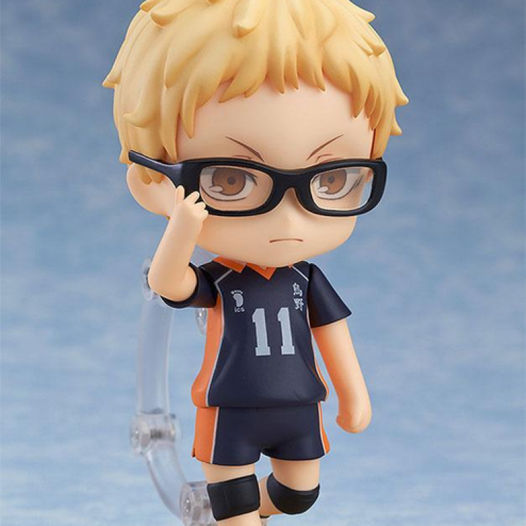 Сборная фигурка Нендороида 616 Nendoroid Волейбол!!! / Haikyuu!!! - Кеи Цукисима - Основные контакты 03