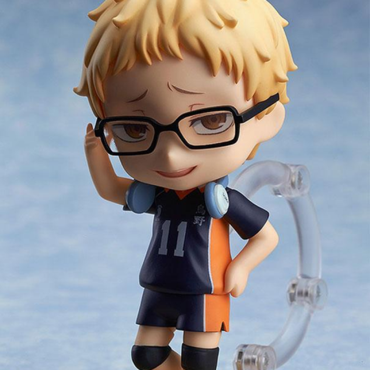 Сборная фигурка Нендороида 616 Nendoroid Волейбол!!! / Haikyuu!!! - Кеи Цукисима - Основные контакты 06