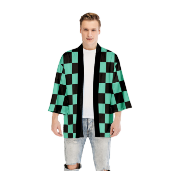 Хаорі/кімоно Клинок, що розсікає демонів - Танджиро Камадо розмір L - Основні контакти 