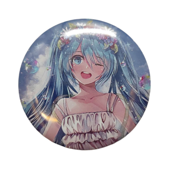Значок Vocaloid -  Хацунэ Мику - Основные контакты 