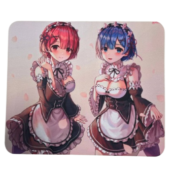 Килимок для мишок Re:Zero - Рам та Рем - Основні контакти 