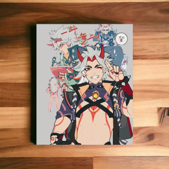 Genshin Impact - Аратаки Итто - Основные контакты 
