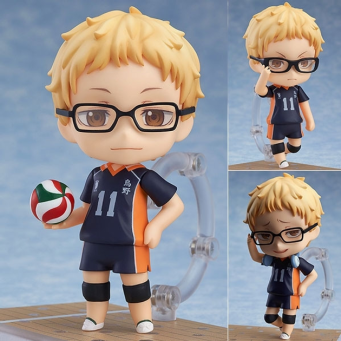 Сборная фигурка Нендороида 616 Nendoroid Волейбол!!! / Haikyuu!!! - Кеи Цукисима - Основные контакты 